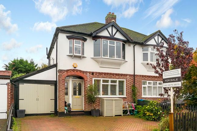 Thumbnail Semi-detached house for sale in Balmoral Crescent, West Molesey