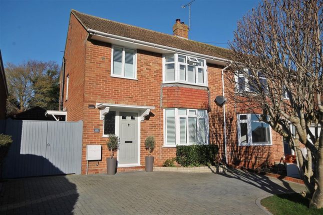 Thumbnail Semi-detached house to rent in Hillside Avenue, Canterbury