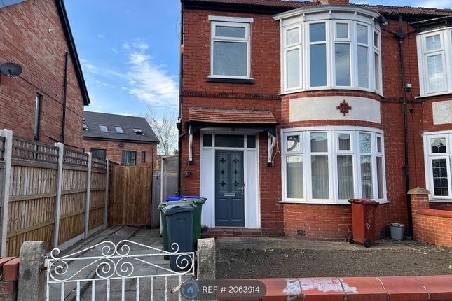 Semi-detached house to rent in Moseley Road, Levenshulme, Manchester