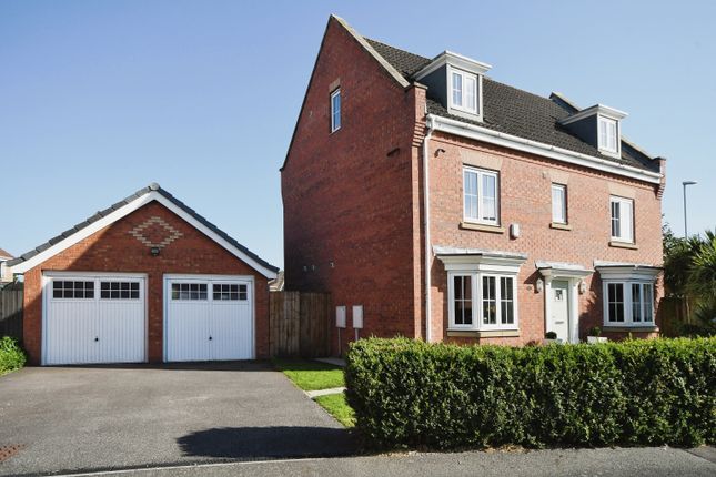 Thumbnail Detached house for sale in Claudius Road, North Hykeham, Lincoln, Lincolnshire