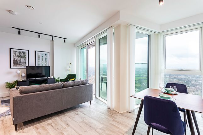 Thumbnail Flat to rent in Unit A--, Icon Tower, Portal Way, North Acton, London