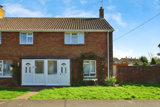 End terrace house for sale in Marsh Crescent, New Romney, Kent