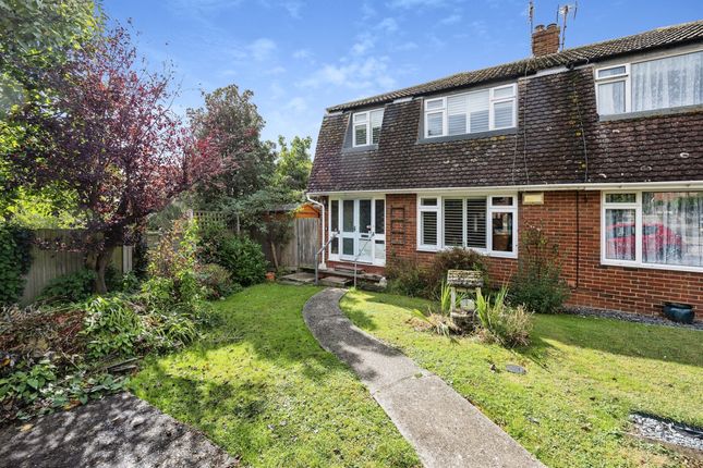 Thumbnail Semi-detached house for sale in Freemans Close, Seasalter, Whitstable