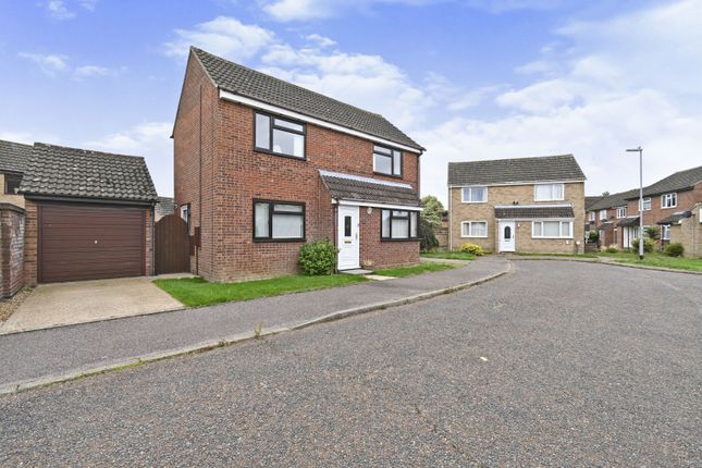 Thumbnail Detached house for sale in Talbot Close, Wymondham