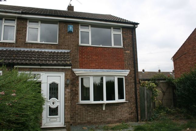 Thumbnail Semi-detached house to rent in Newtondale, Sutton Park, Hull