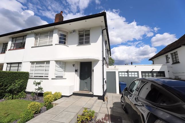 Semi-detached house for sale in Hutchings Walk, Hampstead Garden Suburb NW11