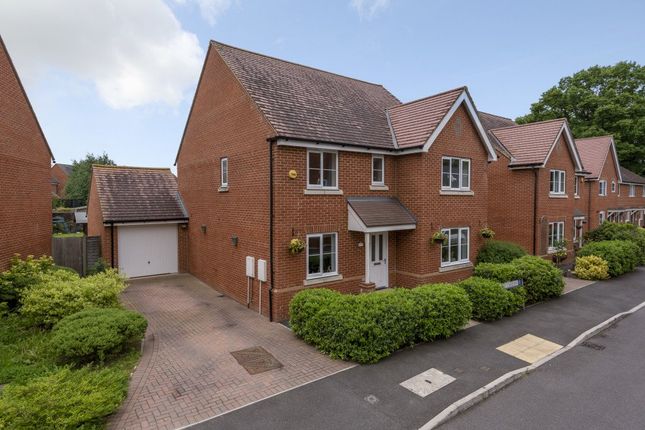 Thumbnail Detached house for sale in Roe Gardens, Three Mile Cross, Reading, Berkshire