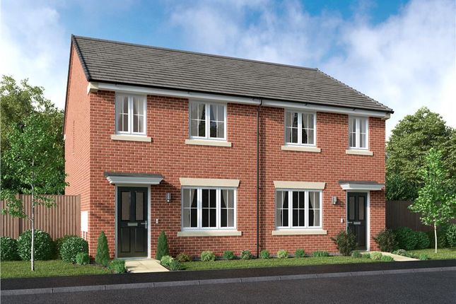 Thumbnail Semi-detached house for sale in "The Overton" at Welwyn Road, Ingleby Barwick, Stockton-On-Tees