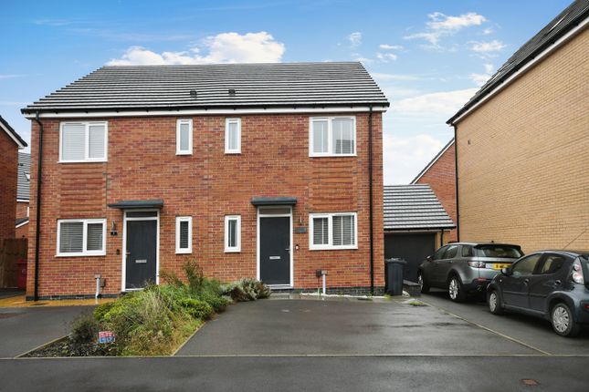 Semi-detached house for sale in Pease Close, Clay Cross, Chesterfield, Derbyshire