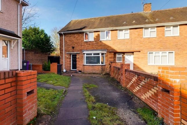 Thumbnail End terrace house for sale in Pope Road, Wolverhampton