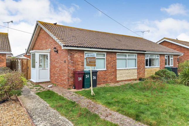 Thumbnail Semi-detached bungalow for sale in Glen Crescent, Selsey