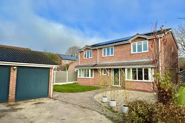 Thumbnail Detached house for sale in Aquitaine Close, Enderby, Leicester, Leicestershire.