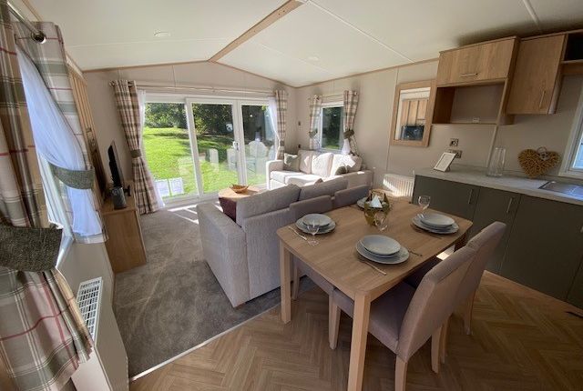 2-bed caravan on Newhaven Holiday Park, Buxton, £65,995
