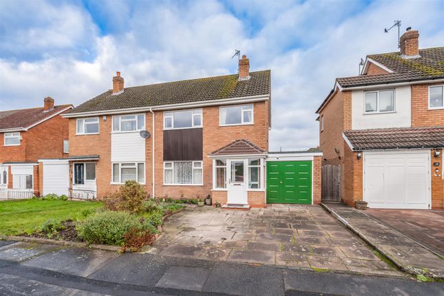 Thumbnail Semi-detached house for sale in Milton Road, Bentley Heath, Solihull