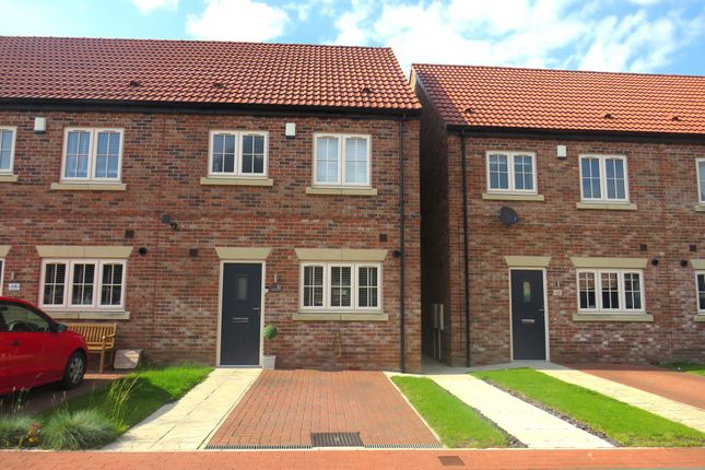 Thumbnail End terrace house for sale in Wharf Crescent, Thorne, Doncaster