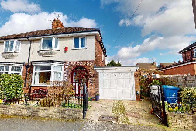 Thumbnail Semi-detached house for sale in Walmsley Grove, Urmston, Manchester