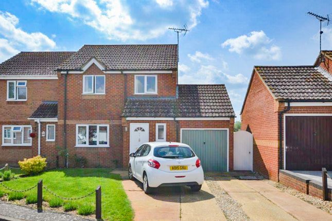 Semi-detached house for sale in Heron Way, Necton, Swaffham