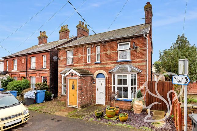 Semi-detached house for sale in St. Catherines Road, Long Melford, Sudbury