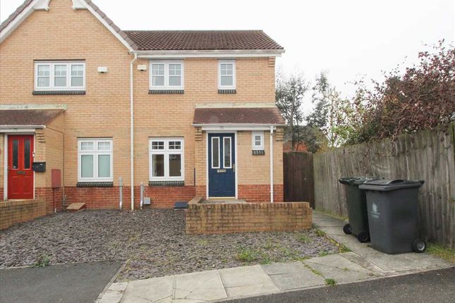 Thumbnail Semi-detached house for sale in Housesteads Gardens, Longbenton, Newcastle Upon Tyne