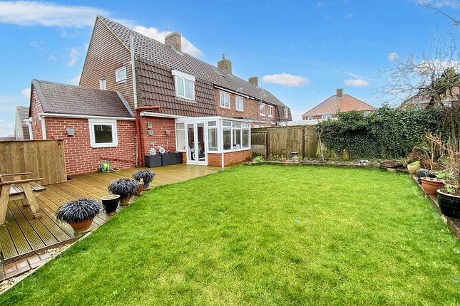 Thumbnail Semi-detached house for sale in North Crescent, Easington, Peterlee