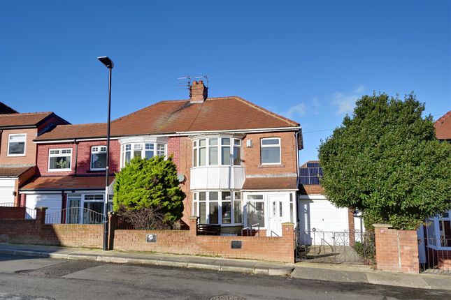 Thumbnail Semi-detached house for sale in Drayton Road, Seaburn, Sunderland