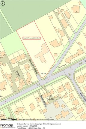 Map Rillington Malton Sands Lane, Rillington, Malton, North Yorkshire YO17, 4 bedroom ...