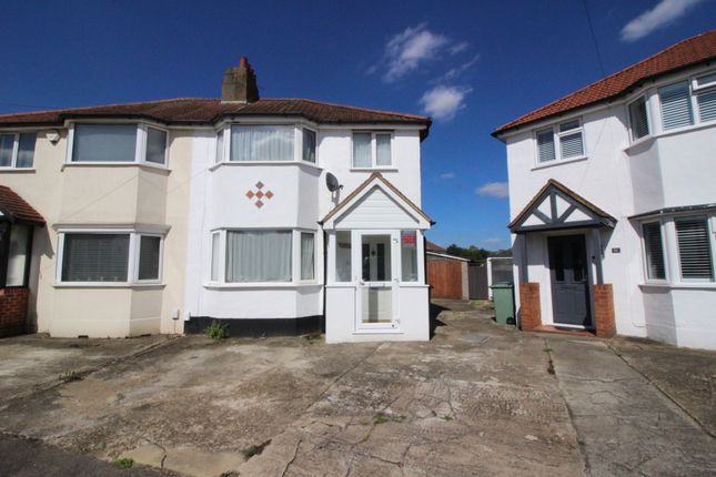 Thumbnail Semi-detached house to rent in Beverley Gardens, Worcester Park