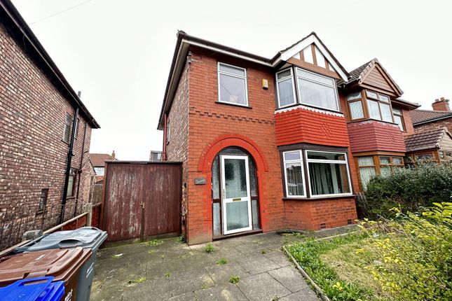 Thumbnail Semi-detached house to rent in Farrer Road, Manchester