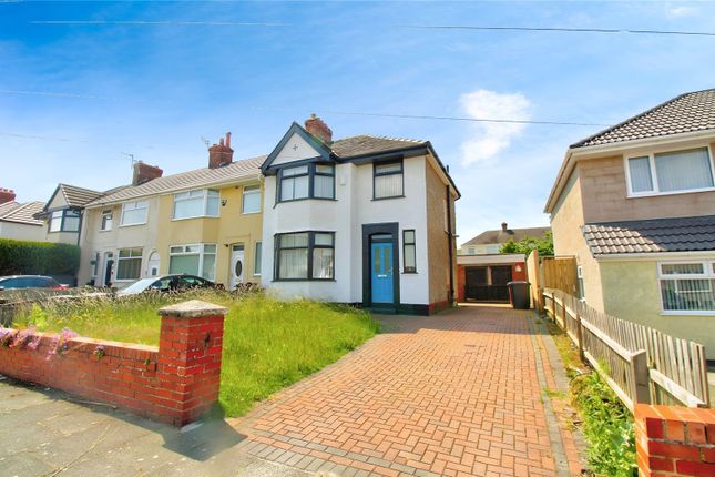 Thumbnail End terrace house for sale in Lowden Avenue, Litherland, Merseyside