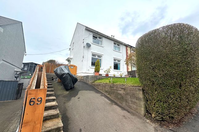 Semi-detached house for sale in Llanfach Road, Abercarn, Newport