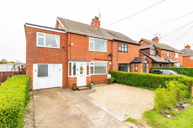 Semi-detached house for sale in Council Villas, Kettleby Lane, Wrawby, Brigg