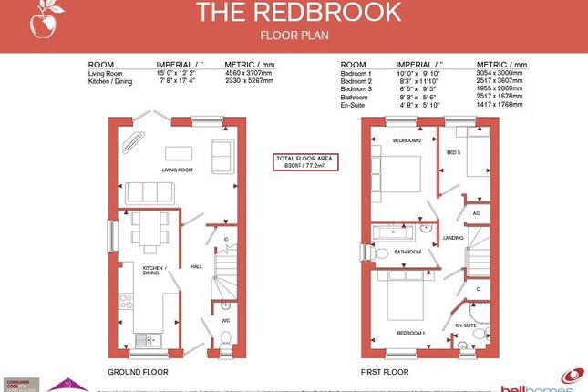 Plot 17, The Redbrook (LC), Bramley Drive, Hereford photo 2
