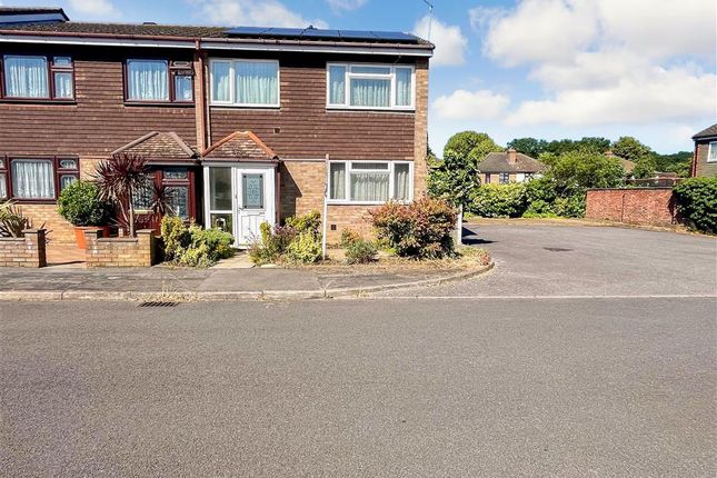 Thumbnail End terrace house for sale in Elmhurst Drive, Hornchurch, Essex