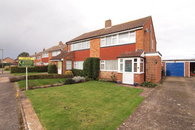 Thumbnail Semi-detached house for sale in Poplar Crescent, West Ewell