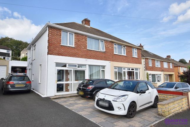 Semi-detached house for sale in Crossway, Plymouth