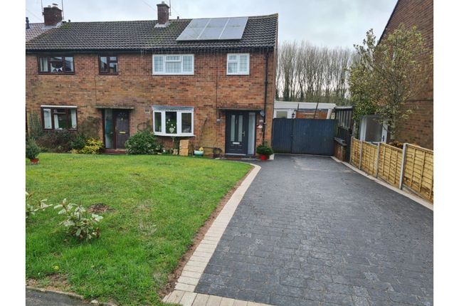 Thumbnail End terrace house for sale in Leigh Crescent, Long Itchington, Southam