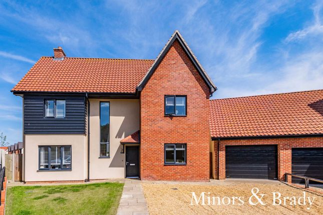 Detached house for sale in Sam Smith Way, Rackheath, Norwich