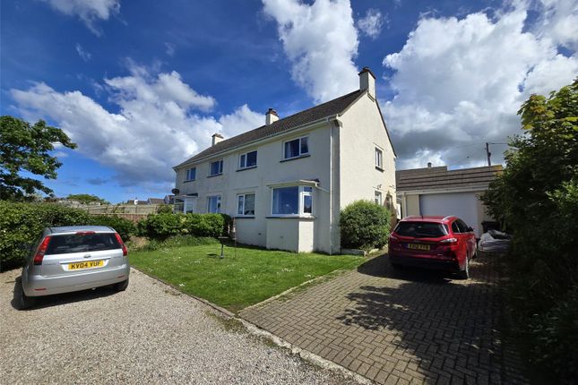Semi-detached house for sale in Moor Cross, Poughill, Bude