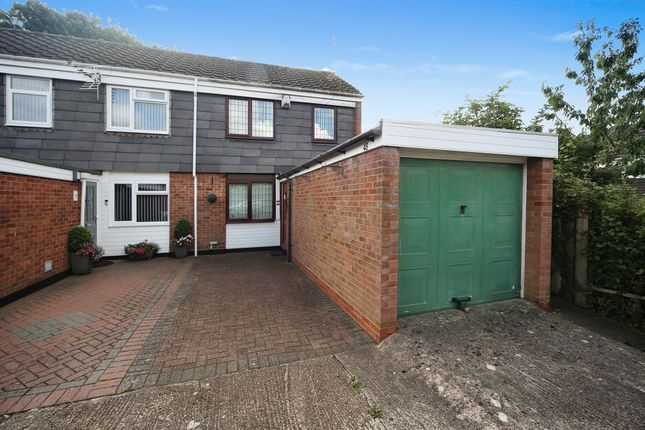 Thumbnail End terrace house for sale in Ryton Close, Redditch