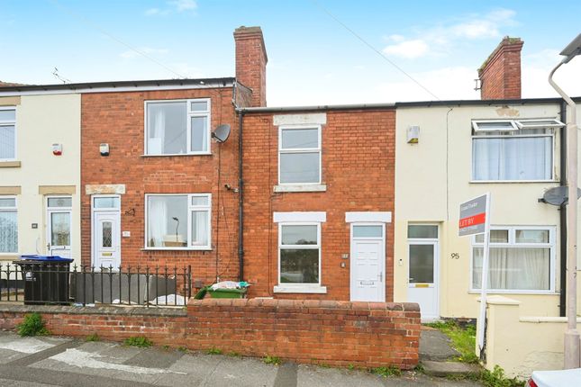 Terraced house for sale in Gladstone Street, Mansfield