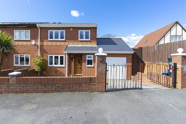Thumbnail Semi-detached house for sale in Millfield, Quakers Yard, Treharris