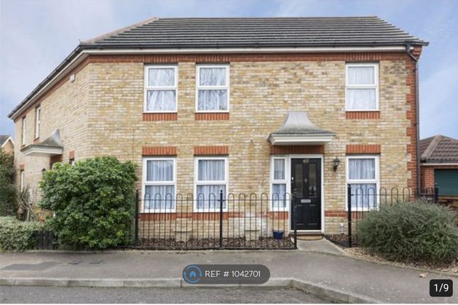 Thumbnail End terrace house to rent in Foxglove Road, Romford, Rush Green