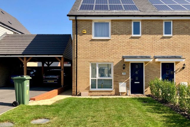 Thumbnail Semi-detached house for sale in Whitebred Chase, Whitehouse, Milton Keynes, Buckinghamshire