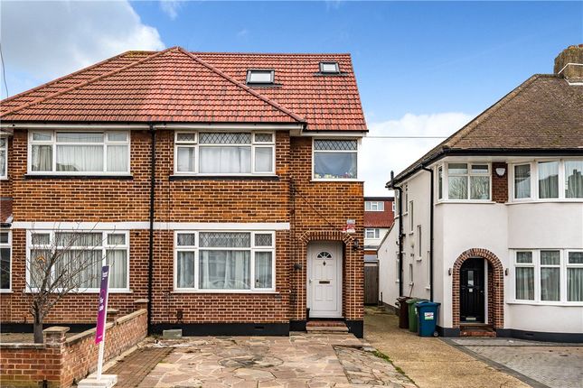 Thumbnail Semi-detached house for sale in Mountbel Road, Stanmore, Middlesex
