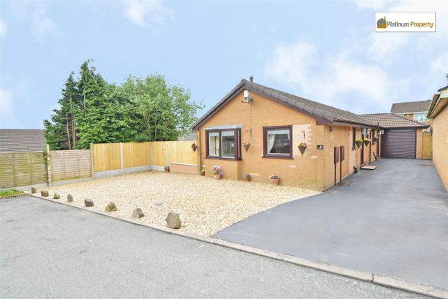 Thumbnail Detached bungalow for sale in Amberfield Close, Meir Hay, Stoke-On-Trent, 1Tz3