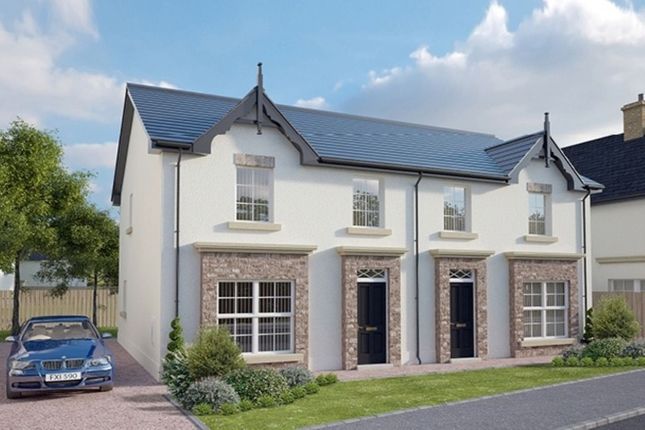 Semi-detached house for sale in Claremont At River Hill, Bangor Road, Newtownards