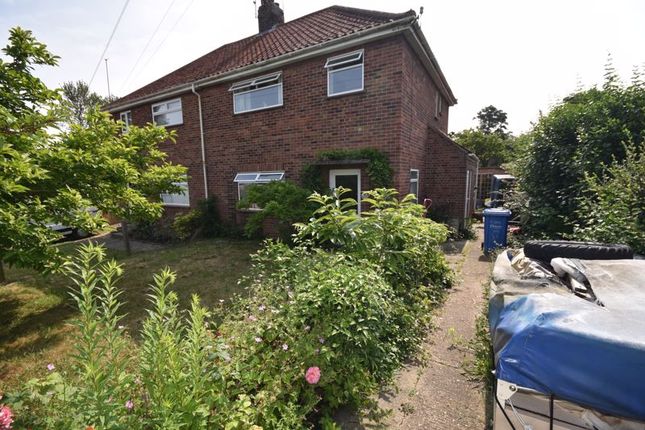 Thumbnail Semi-detached house for sale in Lusher Rise, Hellesdon, Norwich