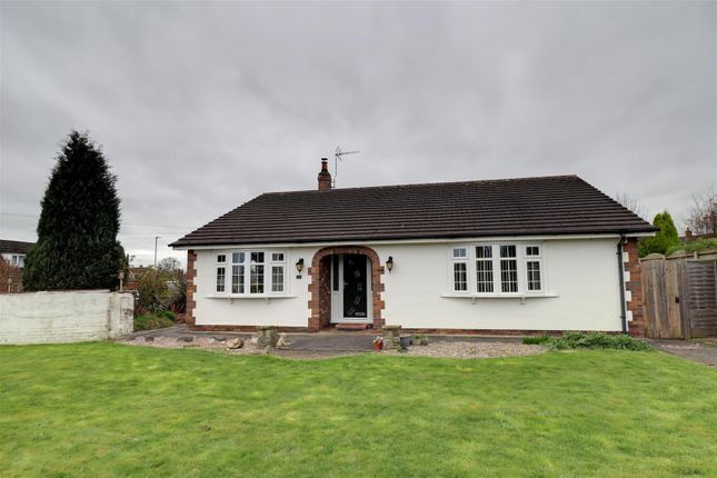 Thumbnail Detached bungalow for sale in Crewe Road, Shavington, Crewe