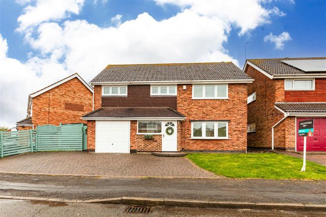 Thumbnail Detached house for sale in Foxcroft Close, Rowley Fields, Leicester