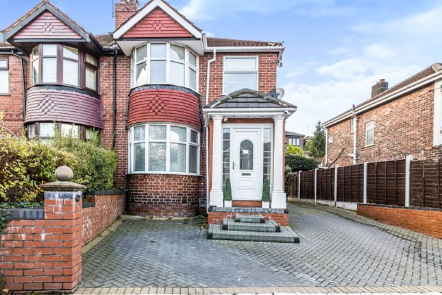 Thumbnail Semi-detached house for sale in Carr Bank Avenue, Manchester, Greater Manchester